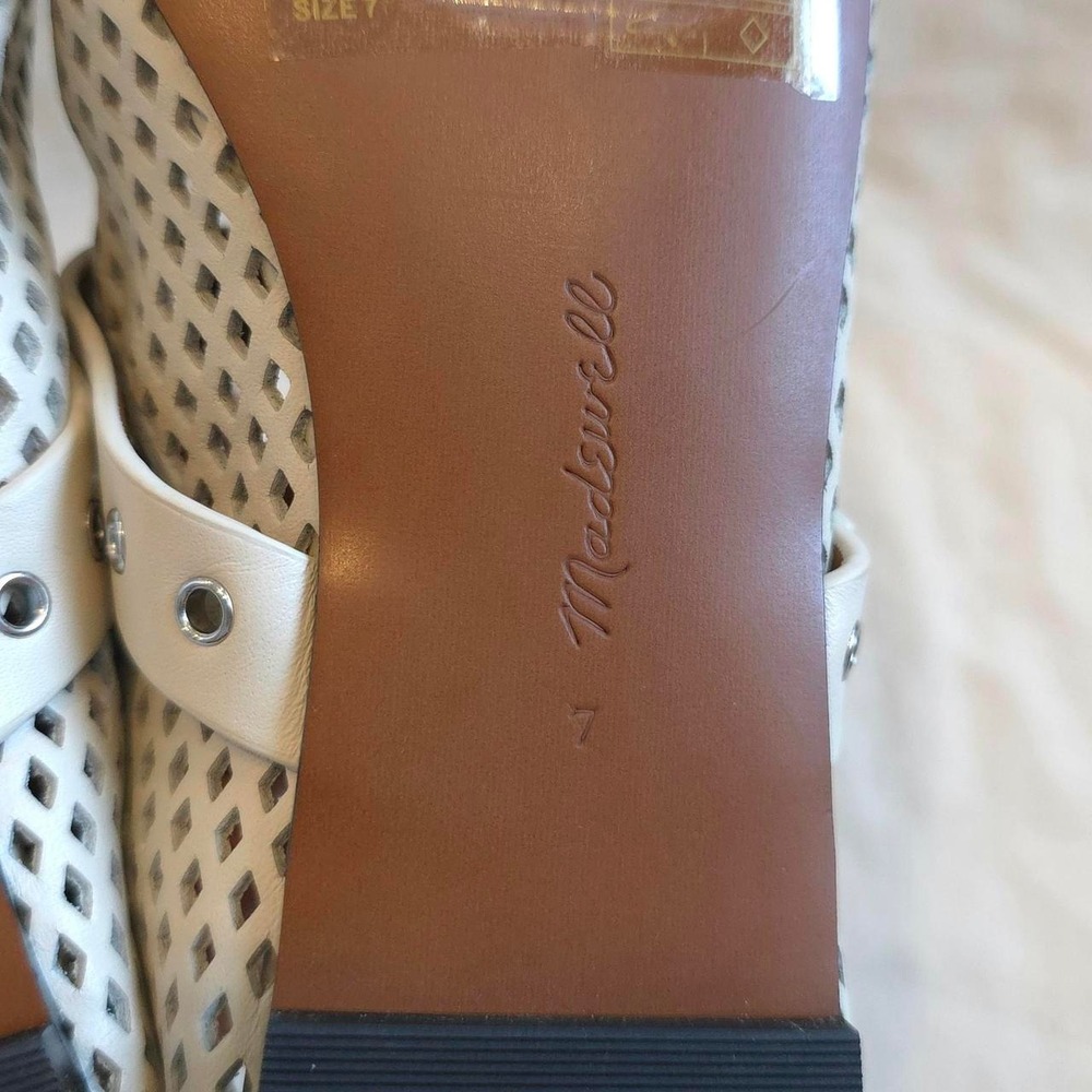Madewell The Remy Mary Jane Flat - vintage muslin/ Size US 7 - Picture 7 of 8
